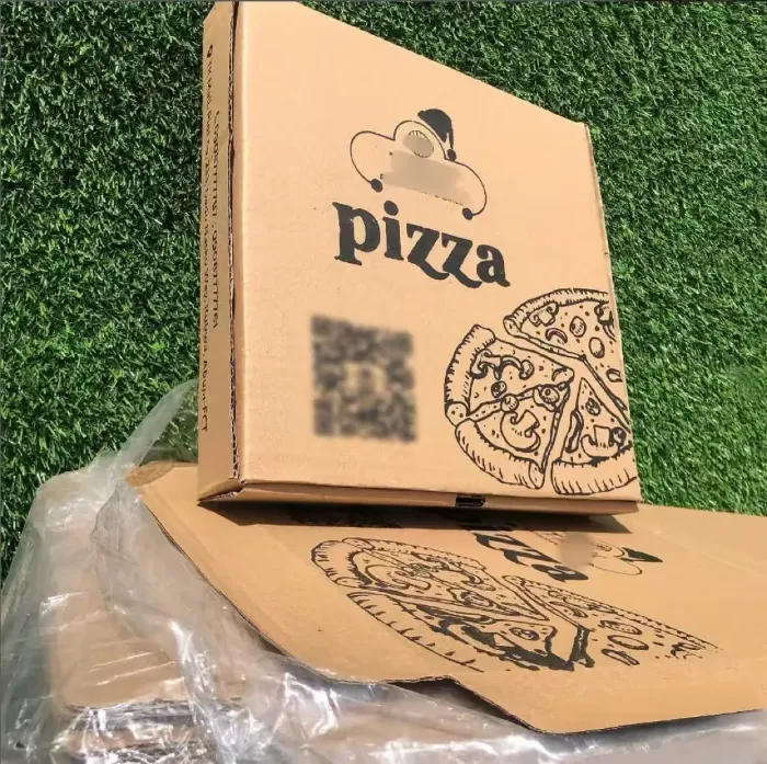 Une pizzeria australienne réorganise ses commandes de boîtes à pizza personnalisées
