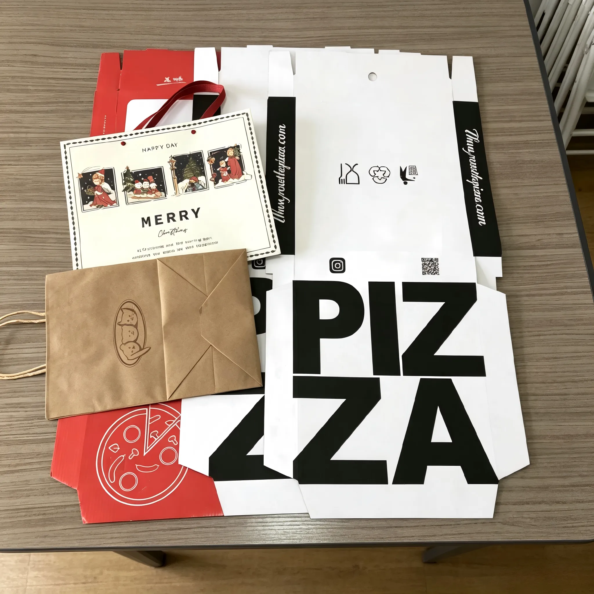 Zemeijia livre des échantillons d'emballages de pizza au Canada
