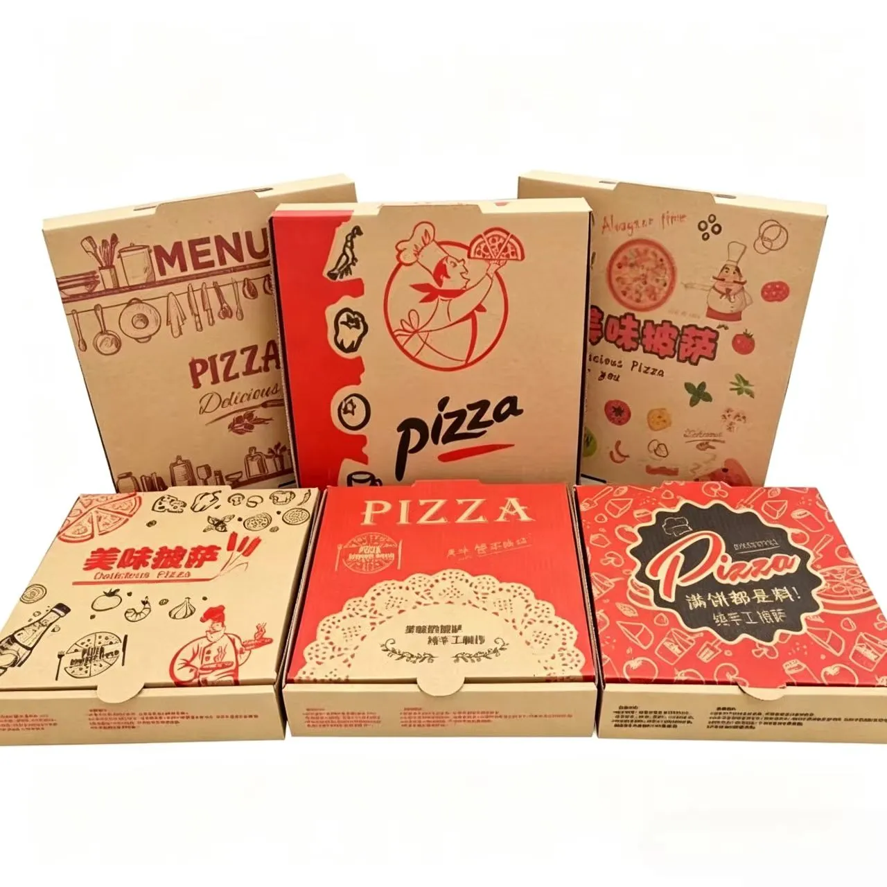 Une pizzeria australienne réorganise ses commandes de boîtes à pizza personnalisées