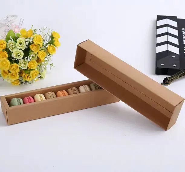 Boîte à collations en papier kraft