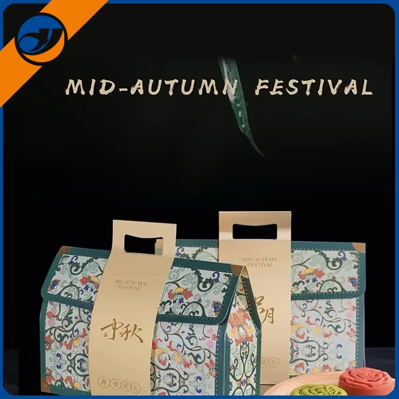 Emballage de boîte à cadeau du festival de mi-automne