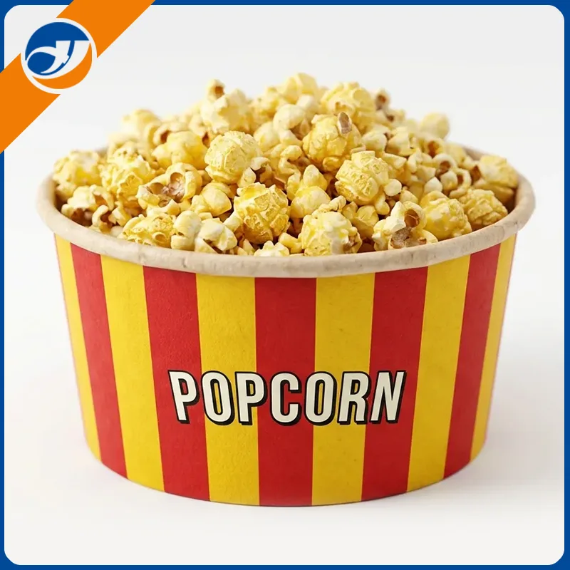 Boîte en papier pour pop-corn