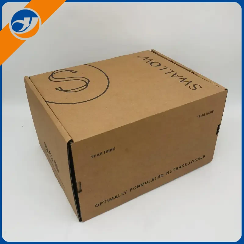 Boîte de papier à bande déchirable