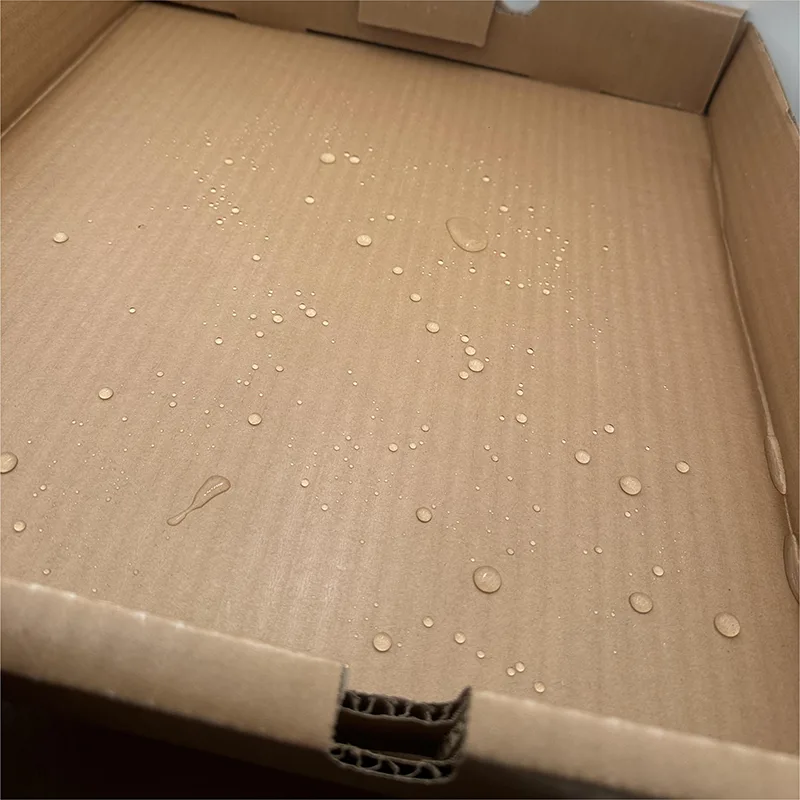 Boîtes en carton ondulé résistantes à l'eau